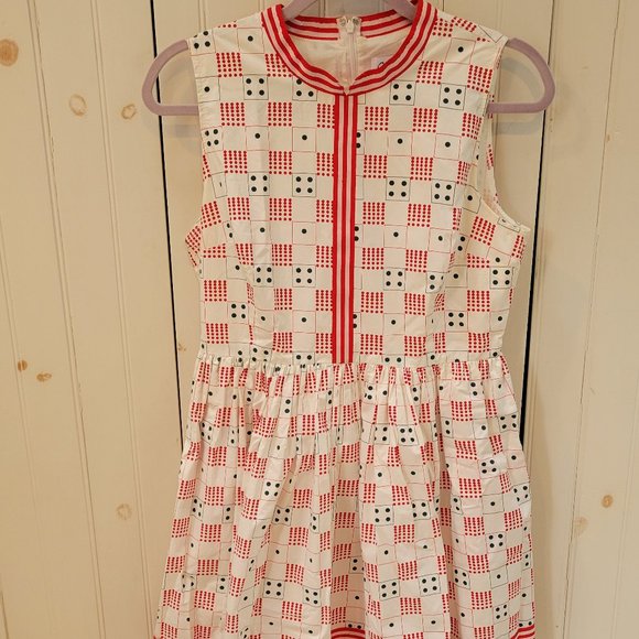 Modcloth Bea & Dot Dice Dress - Picture 1 of 5